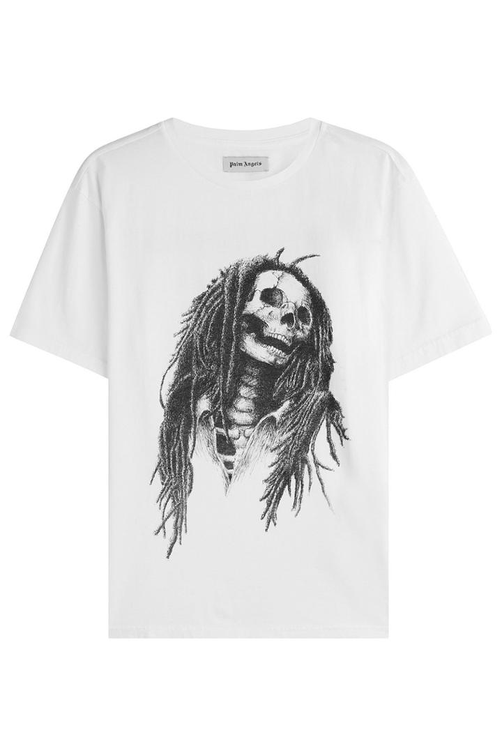 ??palm Angels??? ??palm Angels??? Printed Cotton T-shirt - White