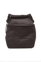 Rick Owens Rick Owens Backpack With Camel Hair And Linen