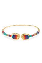 Gas Bijoux Gas Bijoux 24kt Gold Plated Bracelet - Multicolor