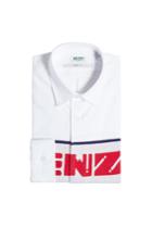 Kenzo Kenzo Cotton Shirt With Logo Front