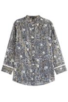 Marc Jacobs Marc Jacobs Cotton-silk Printed Blouse - Multicolored