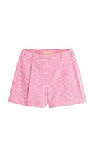 Michael Kors Collection Michael Kors Collection Gingham Shorts - Pink