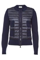 Moncler Moncler Cardigan With Virgin Wool And Down Filling