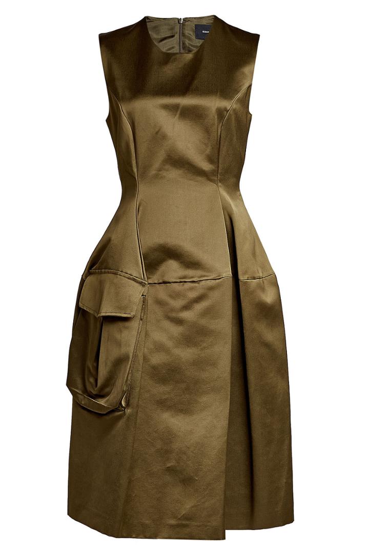 Simone Rocha Simone Rocha Satin Dress With Cotton
