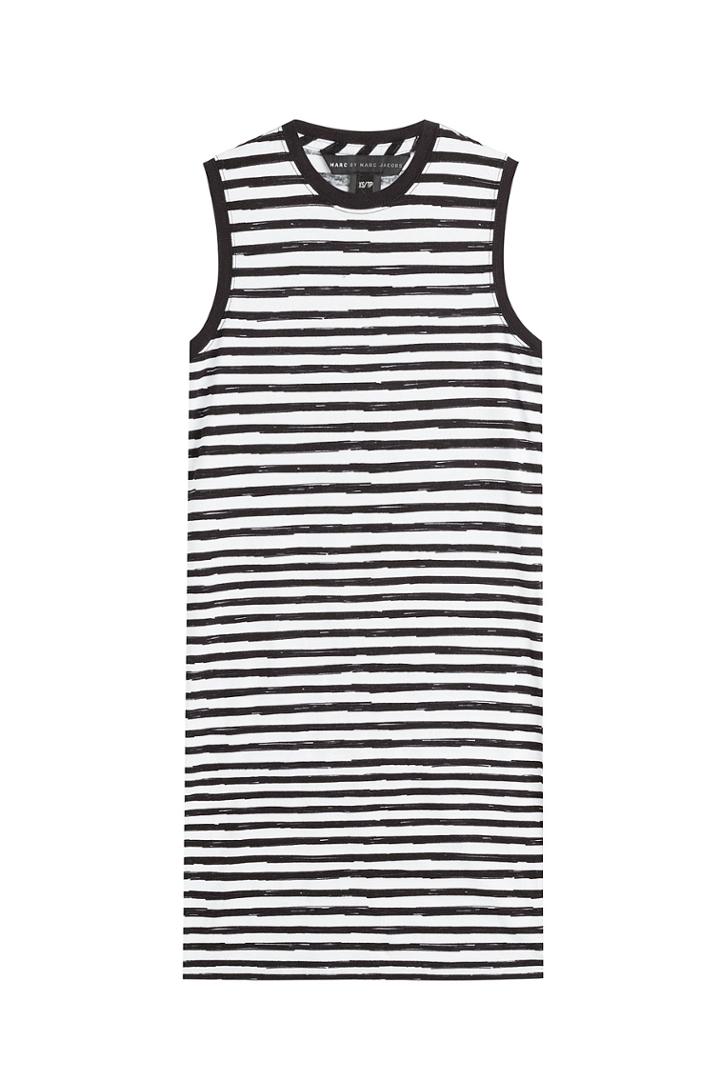 Marc By Marc Jacobs Marc By Marc Jacobs Striped Cotton Dress - Multicolor