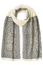 Etro Etro Panel Print Scarf - Grey