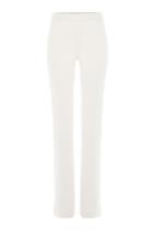 Giambattista Valli Giambattista Valli Double Crepe Flared Pants - White