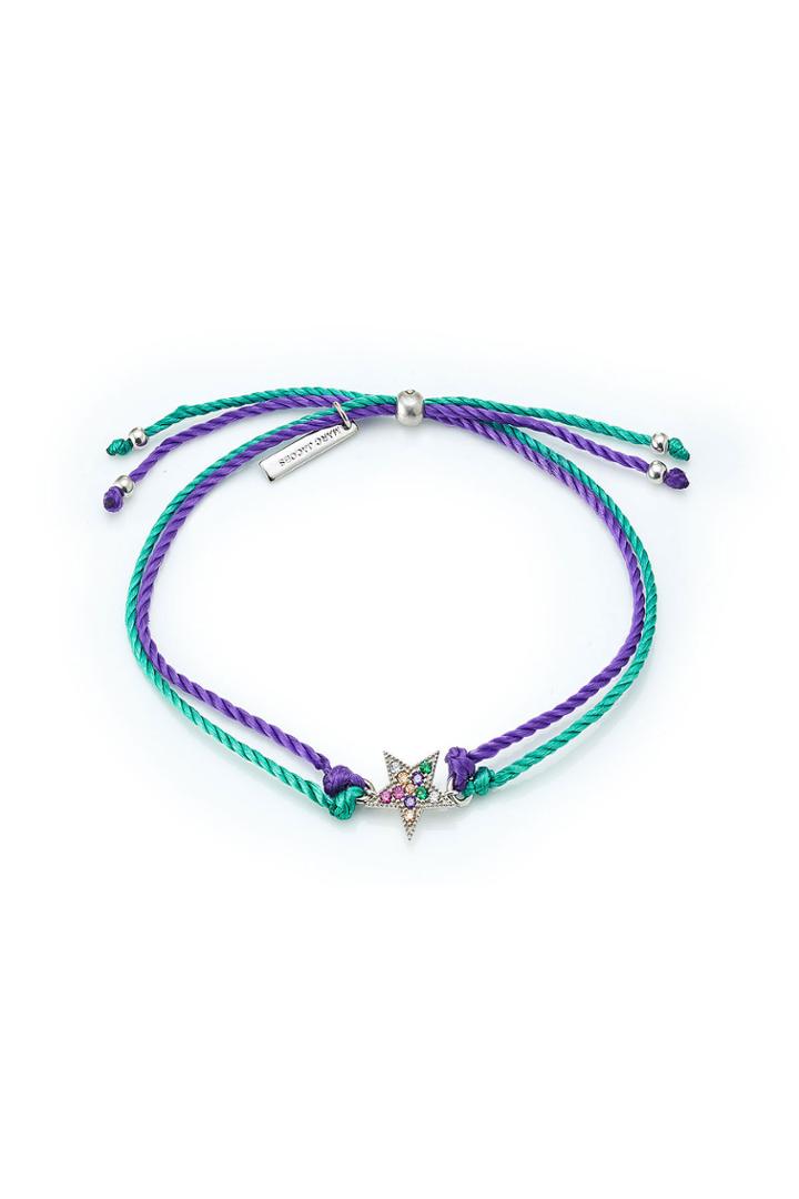 Marc Jacobs Marc Jacobs Friendship Bracelet With Embellished Charm