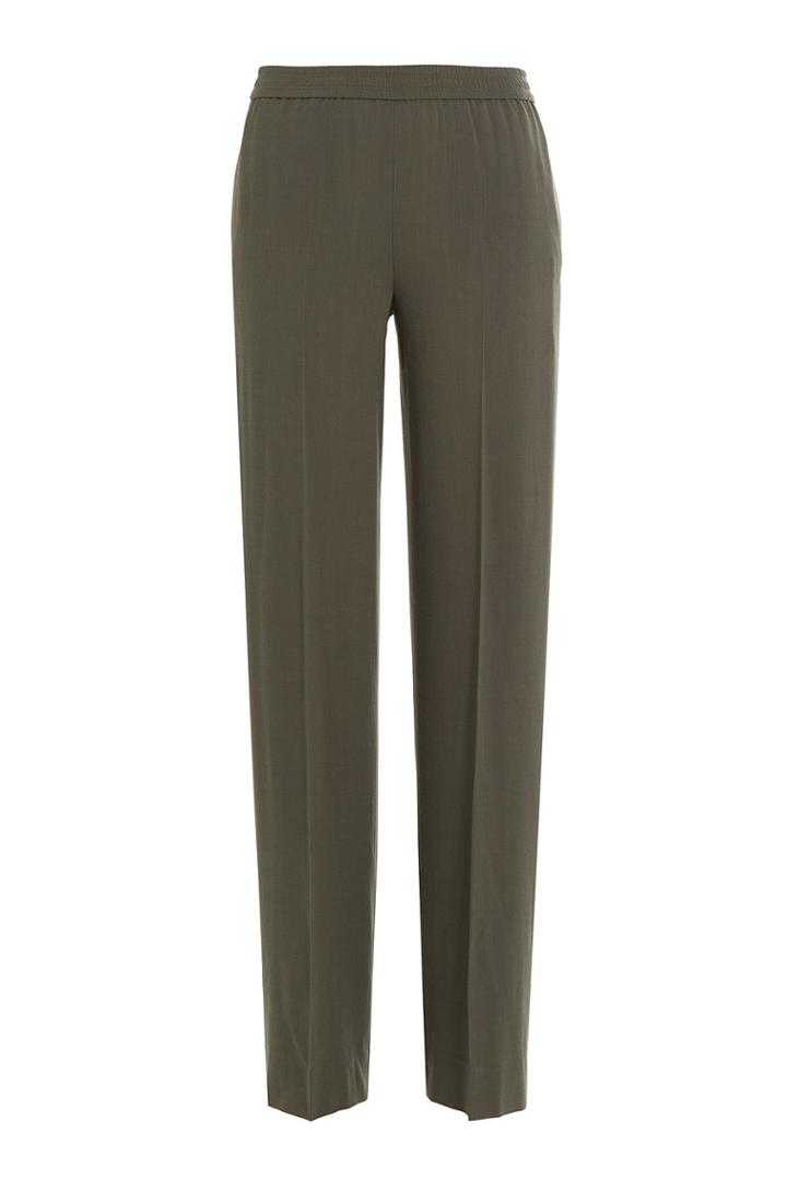 Helmut Lang Helmut Lang Wool/jersey Wide-leg Trousers - None