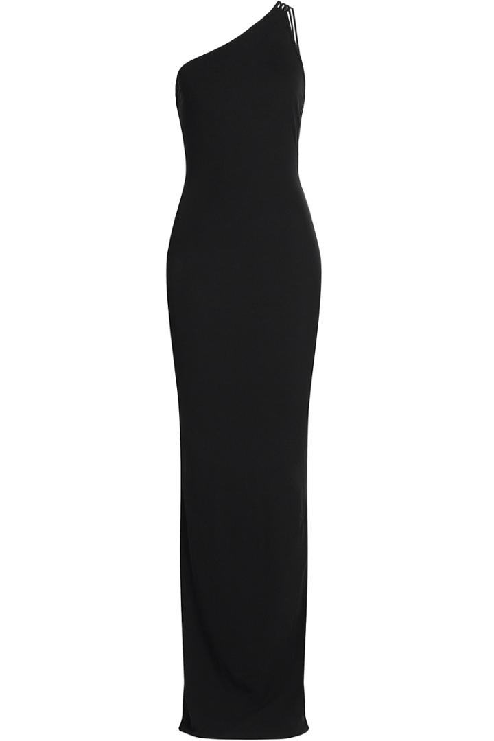 Dsquared2 Dsquared2 Asymmetric Evening Gown - Black