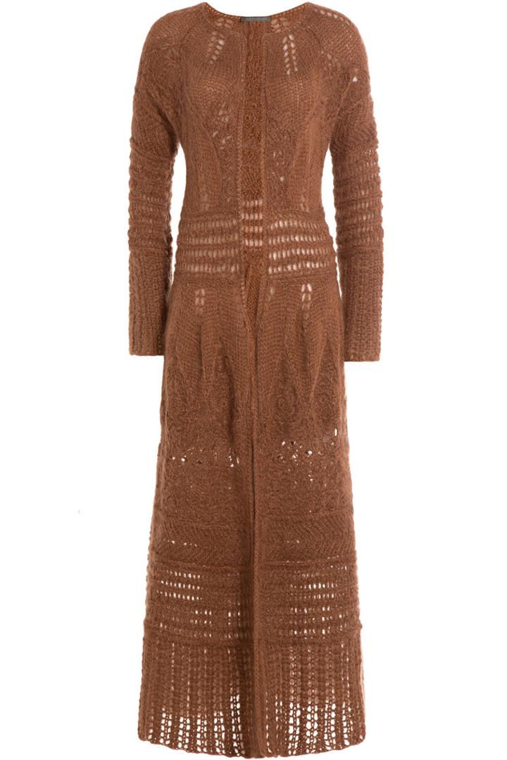 Alberta Ferretti Alberta Ferretti Long Cardigan With Mohair - None