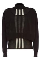 Y-3 Y-3 Cropped Wool Pullover