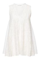 See By Chloé See By Chloé Broderie Anglaise Sleeveless Tunic