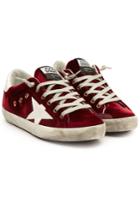 Golden Goose Deluxe Brand Golden Goose Deluxe Brand Super Star Velvet Sneakers