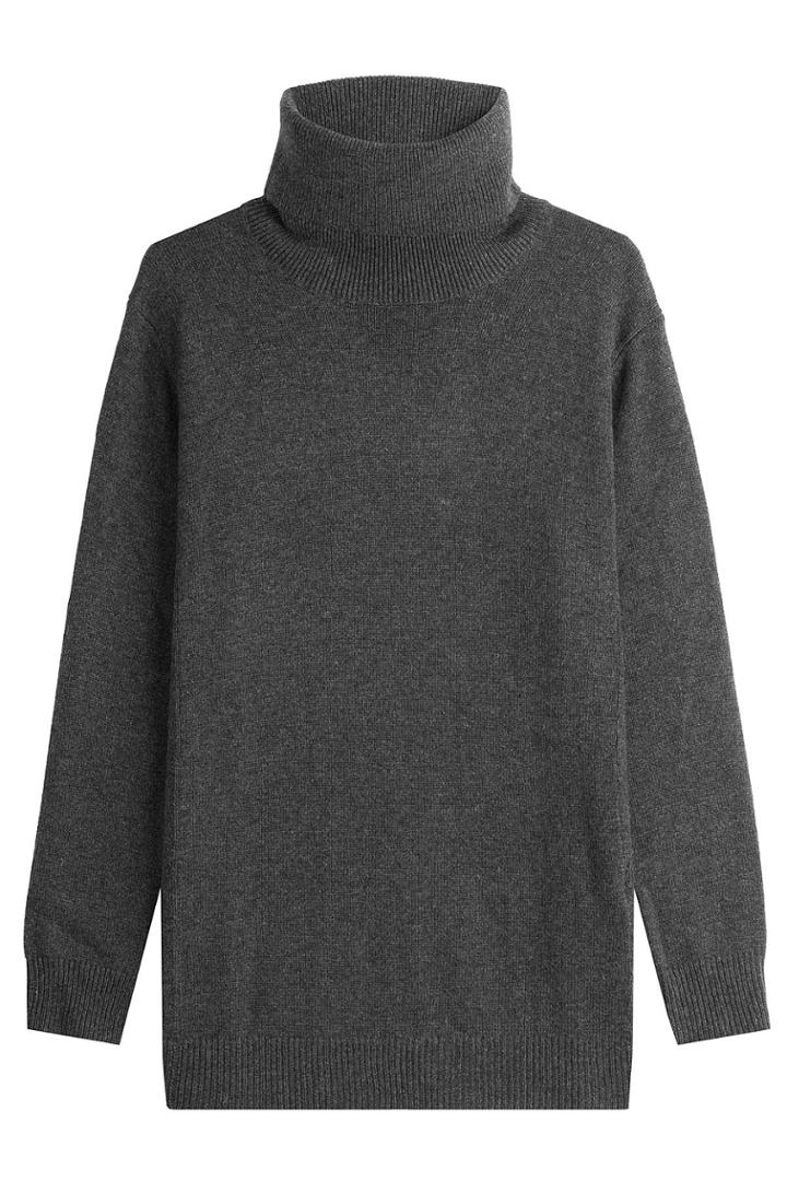 Closed Closed Turtleneck Pullover With Wool And Cashmere - Grey