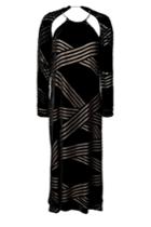 Damir Doma Damir Doma Cut Out Detailed Silk-blend Dress