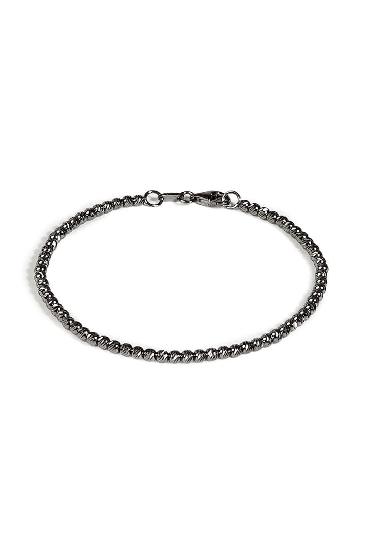 Carolina Bucci Carolina Bucci 18k Black Gold Disco Ball Bracelet - Silver