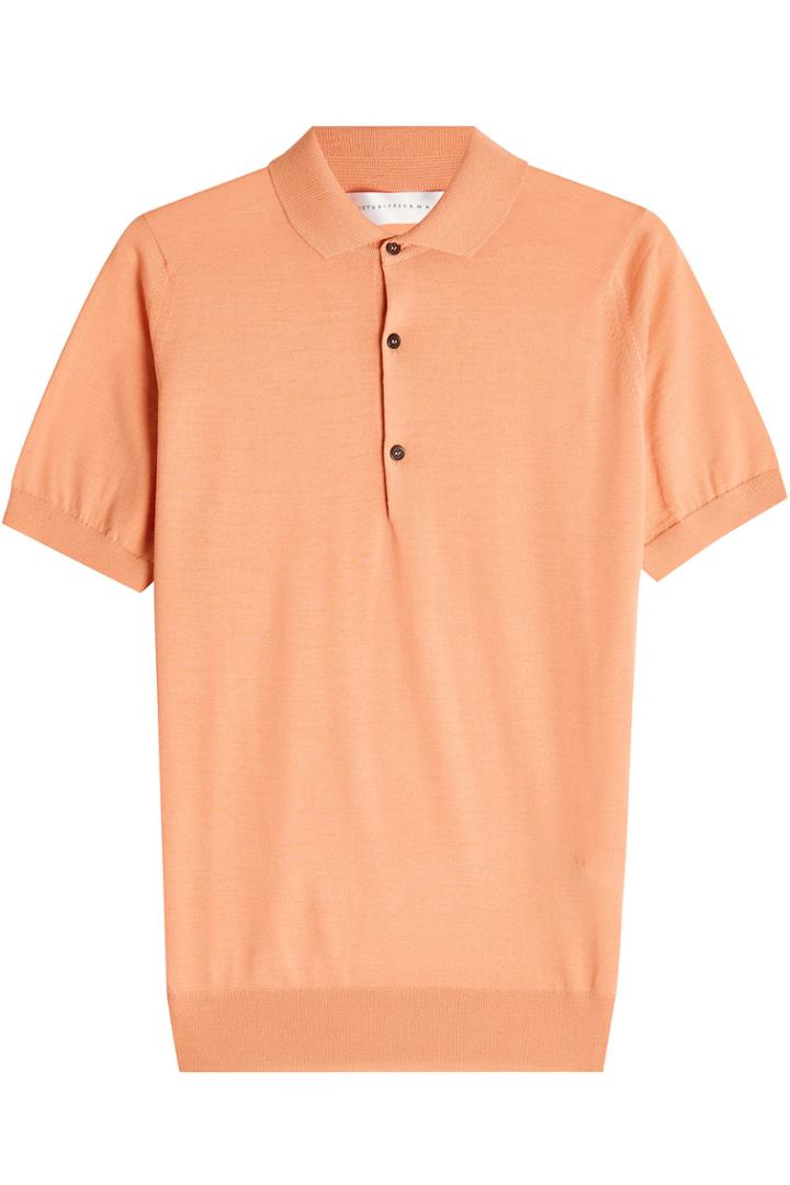 Victoria Beckham Victoria Beckham Virgin Wool Polo Top
