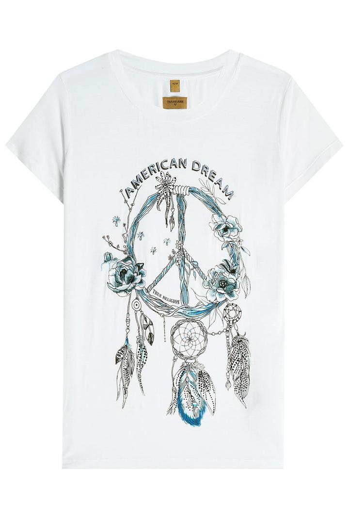 True Religion True Religion Printed Jersey T-shirt - White