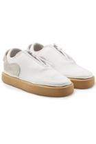 Adidas Y-3 Adidas Y-3 Comfort Leather Sneakers With Suede