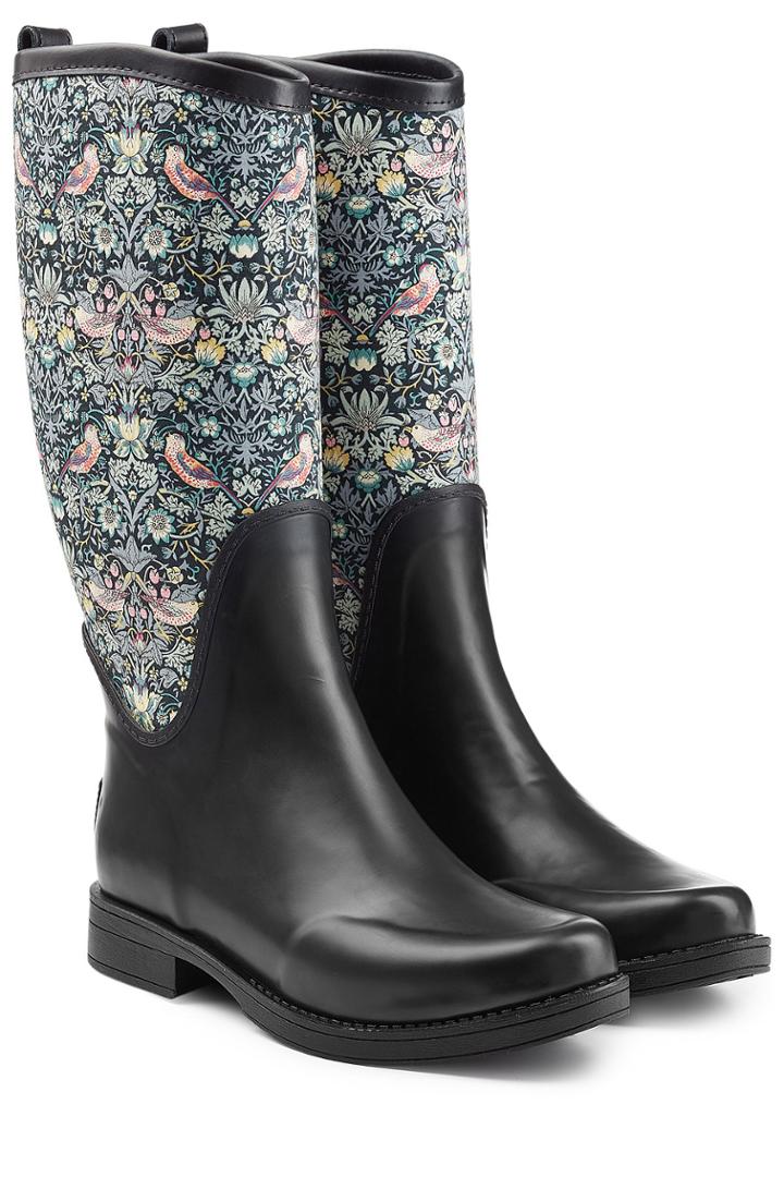 Ugg Australia Ugg Australia Rubber Reignfall Boots With Printed Shaft - Multicolor