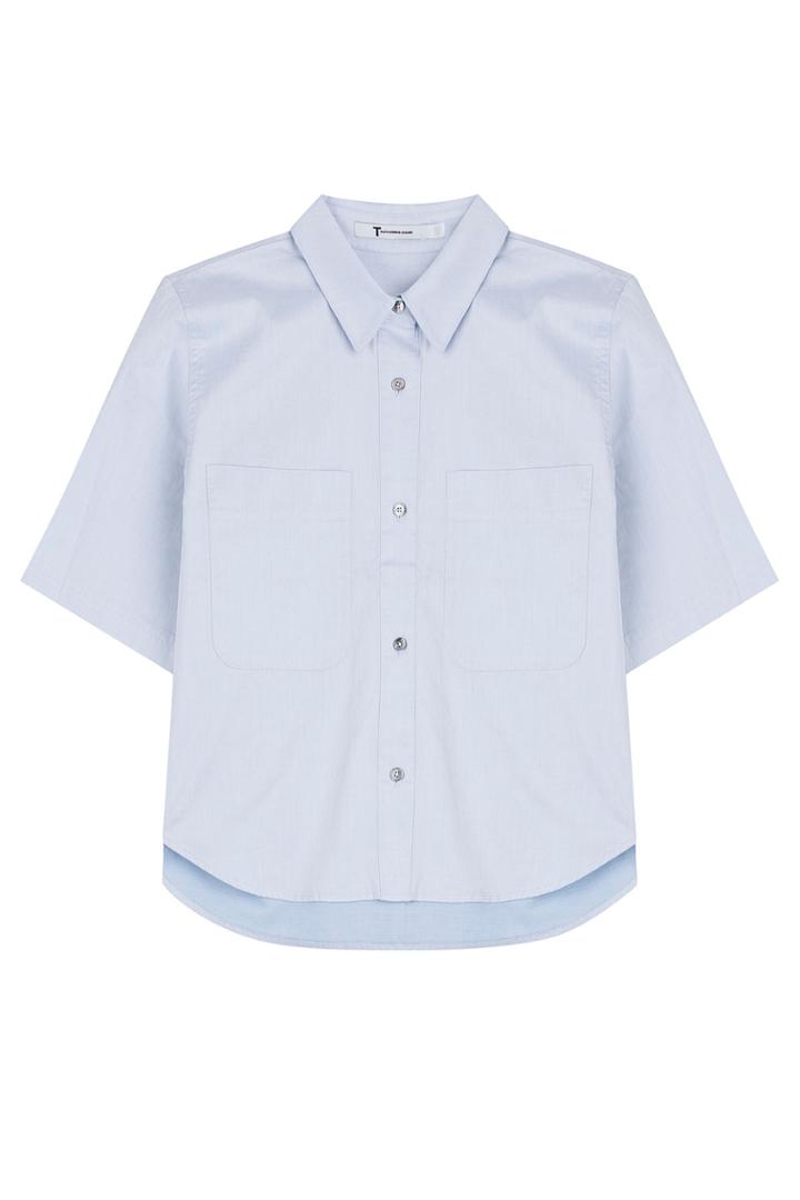 T By Alexander Wang T By Alexander Wang Cotton Shirt - Blue
