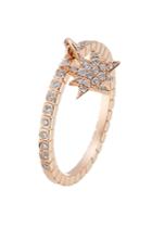 Diane Kordas Diane Kordas 18kt Rose Gold Ring With White Diamonds