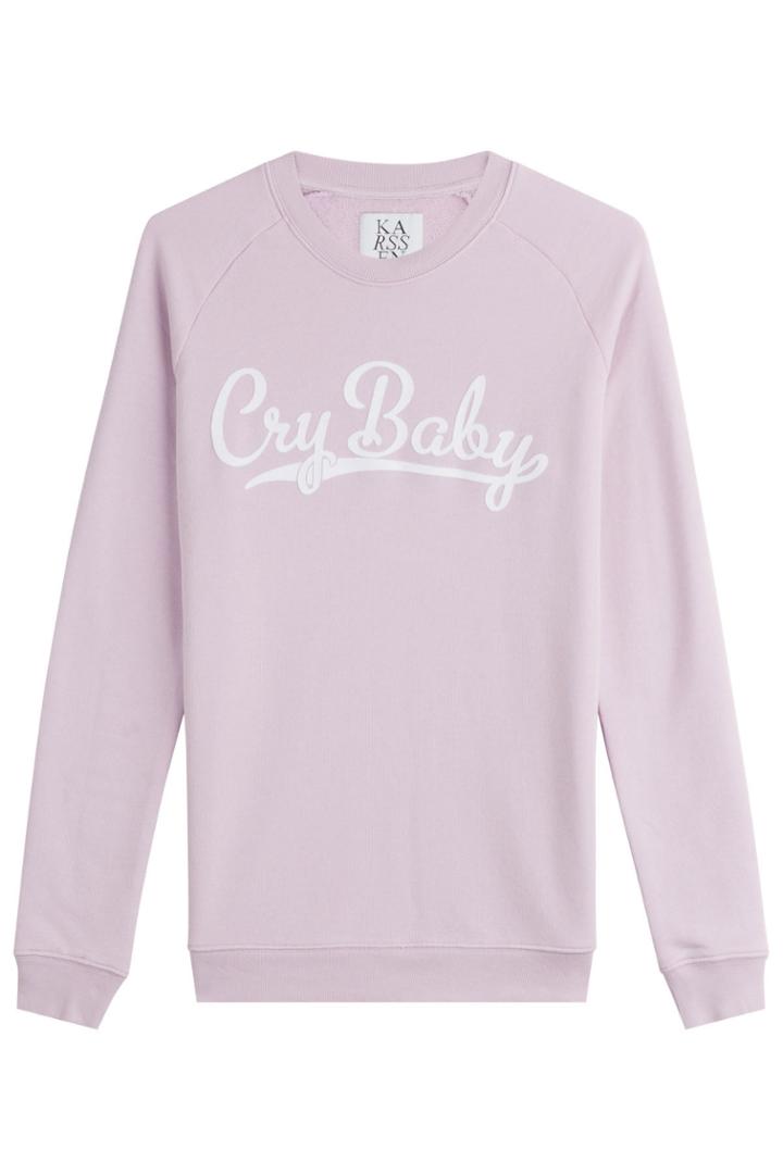 Zoe Karssen Zoe Karssen Printed Sweatshirt - Black