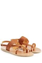 Ancient Greek Sandals Ancient Greek Sandals Flat Leather Sandals - Brown