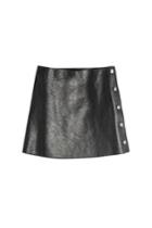 Sonia Rykiel Sonia Rykiel Leather Mini Skirt