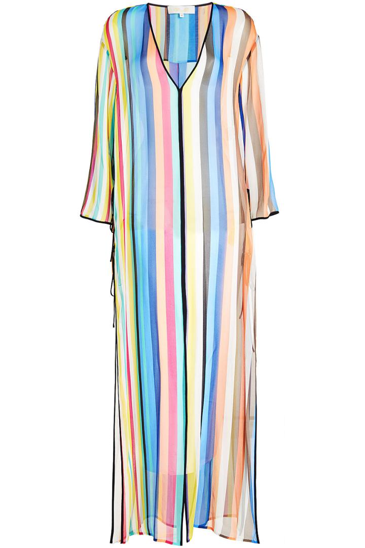 Diane Von Furstenberg Diane Von Furstenberg Striped Silk Tunic