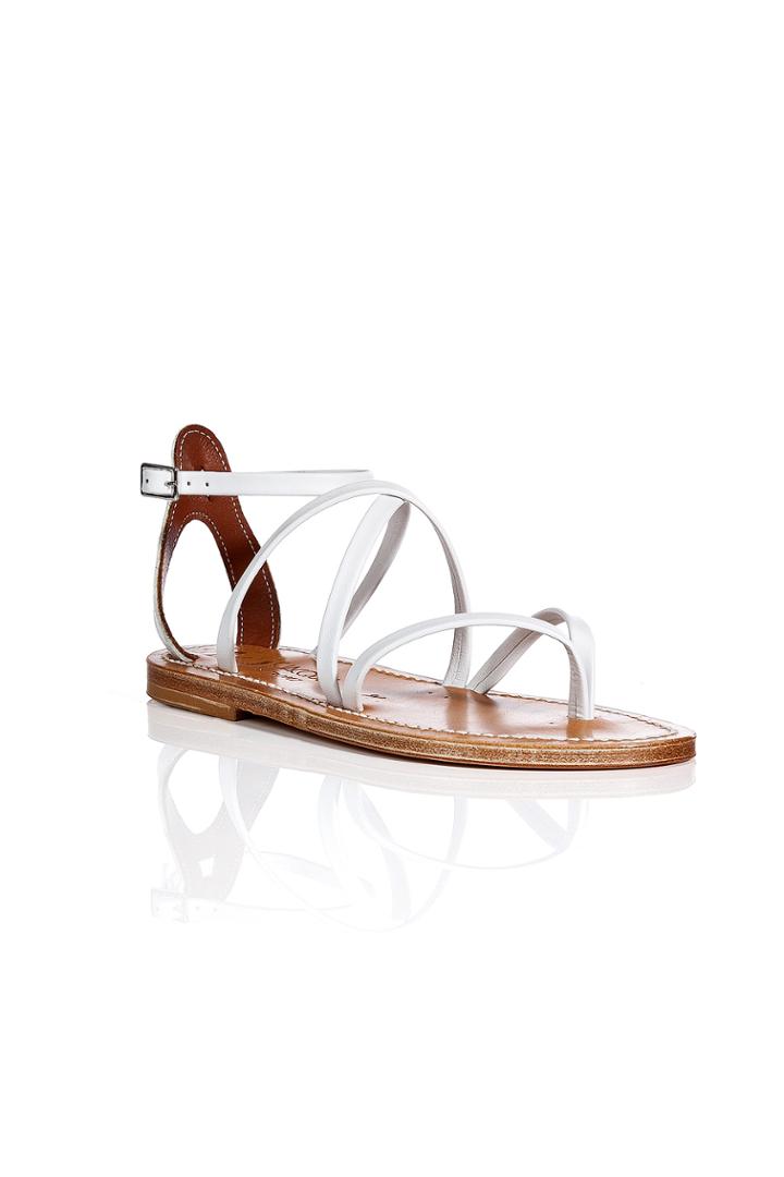 K.jacques K.jacques Leather Epicure Sandals - White