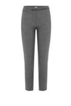 Brunello Cucinelli Brunello Cucinelli Trousers With Embellished Belt - Grey