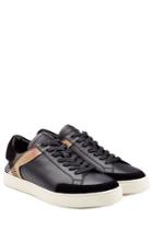 Burberry Shoes & Accessories Burberry Shoes & Accessories Leather Sneakers - Black