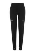 Roberto Cavalli Roberto Cavalli Tapered Pants With Lace - Black