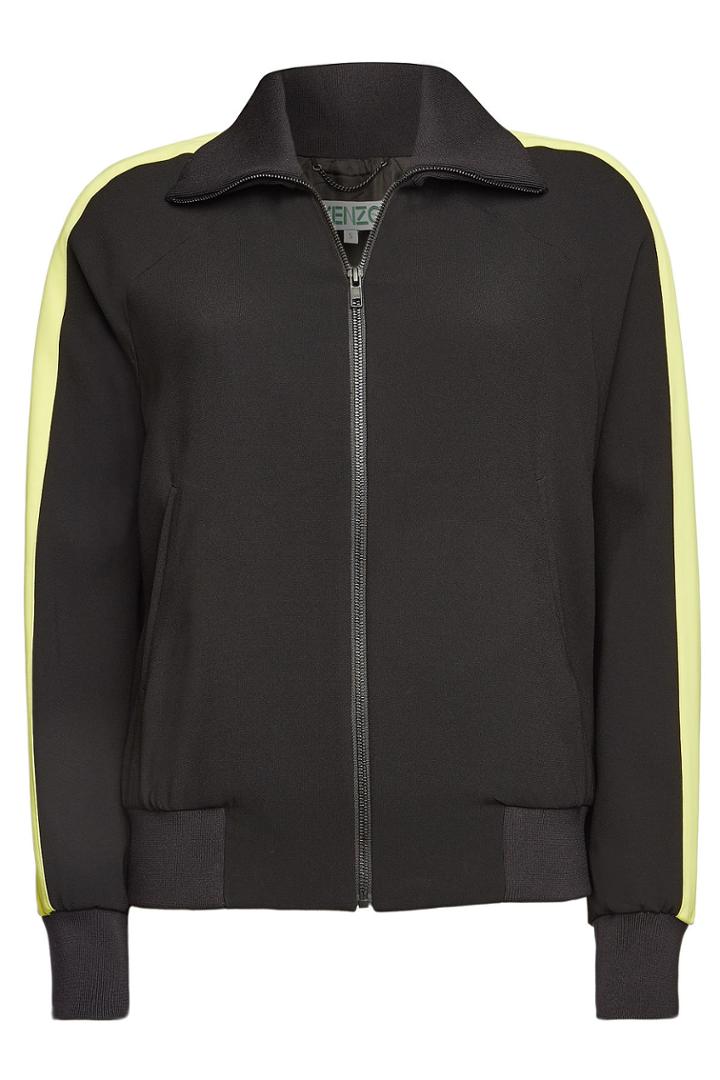 Kenzo Kenzo Zip Jacket With Back Embroidery