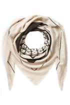 By Malene Birger By Malene Birger Patterned Wool Scarf - Black