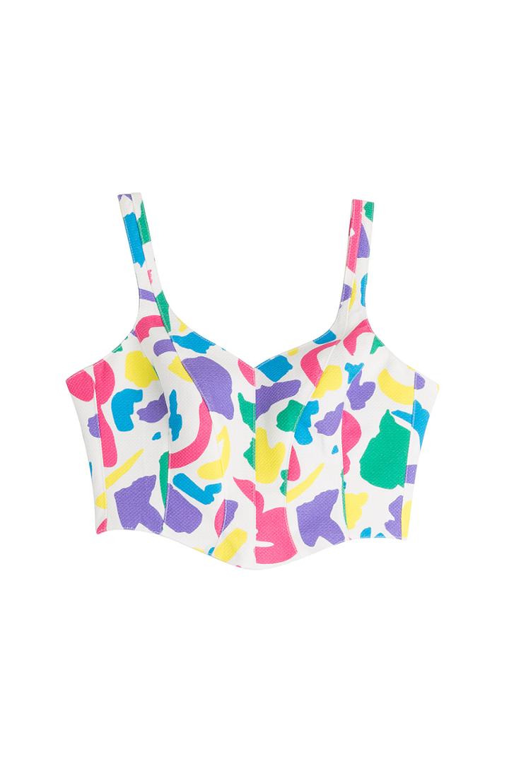 Moschino Printed Cotton Top