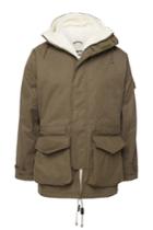 Ark Air Ark Air Fury Master Cotton Parka With Wool-blend Lining