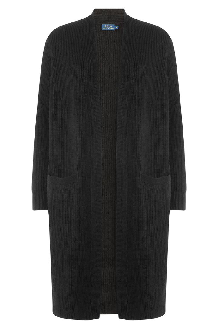 Polo Ralph Lauren Polo Ralph Lauren Merino Wool Cardigan - Black