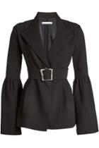 Rejina Pyo Rejina Pyo Belted Blazer With Slit Sleeves