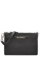 Karl Lagerfeld Karl Lagerfeld Leather Classic Small Handbag - Black