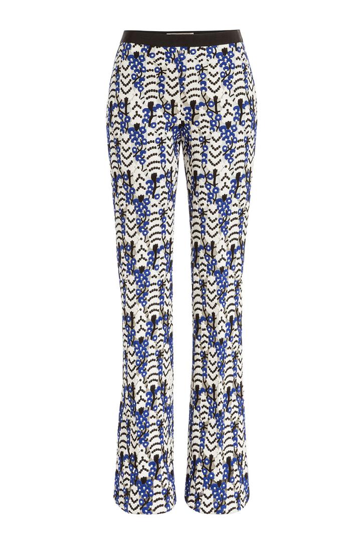 Giambattista Valli Giambattista Valli Flared Embroidered Pants - Multicolored