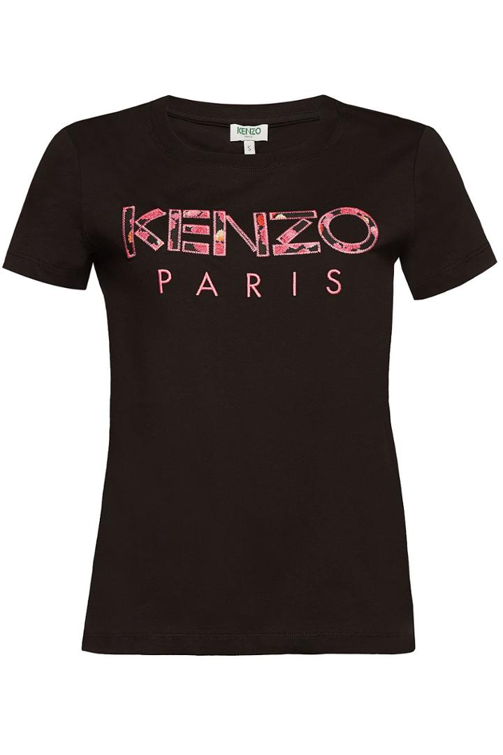 Kenzo Kenzo Embroidered Cotton Tee