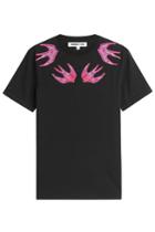 Mcq Alexander Mcqueen Mcq Alexander Mcqueen Embroidered Cotton T-shirt - Black