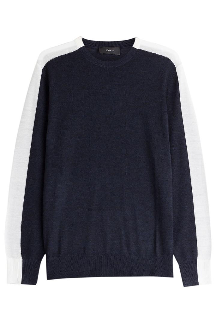 Joseph Joseph Merino Wool Pullover - Blue