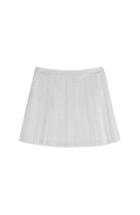 Mcq Alexander Mcqueen Perforated Cotton Mini Skirt
