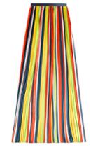 Dsquared2 Dsquared2 Silk Maxi Skirt - Multicolored