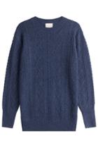 Claudia Schiffer Claudia Schiffer Wool Pullover With Cashmere - Blue