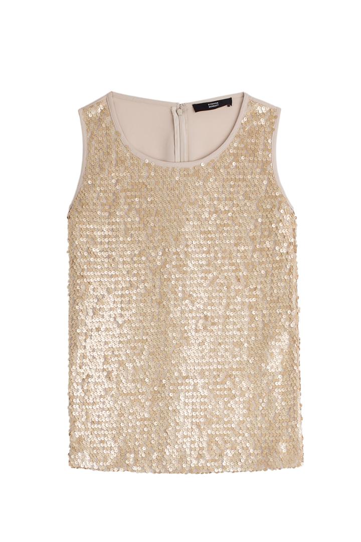 Steffen Schraut Steffen Schraut Laredo Glam Sequin Top - Gold